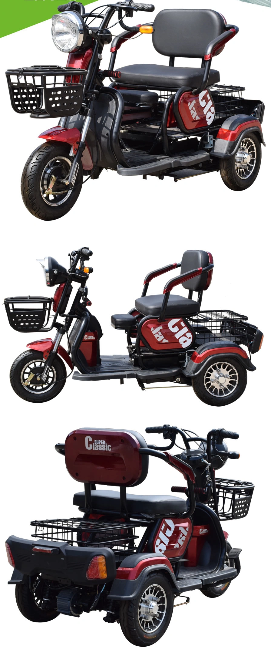 Triciclo eléctrico Sinoswift